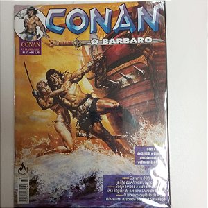 Gibi Conan Nº 37 - Conan o Barbaro Autor com Ajuda de Sonia , o Cimério Decide Matar Se Velho Amigo Fafnir [usado]