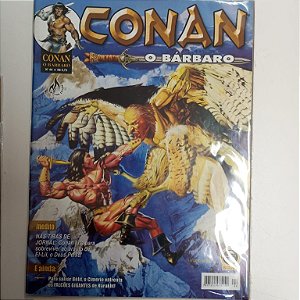 Gibi Conan Nº 44 - Conan o Barbaro Autor nas Tiras de Jornal; Conan Luta para Sobreviver ao Arauto de El Li , o Deus Peixe [usado]