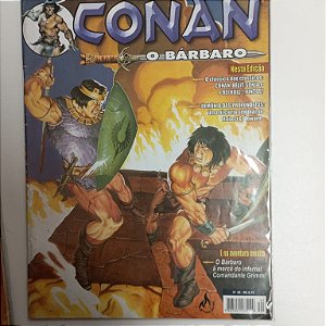 Gibi Conan Nº 40 - Conan o Barbaro Autor Conan , Belit , Sonja e Rei Kull Juntos [usado]