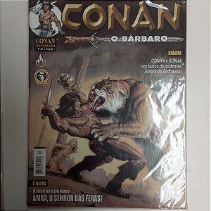 Gibi Conan Nº 52 - Conan o Barbaro Autor Conan e Sonja em Busca da Poderosa Anfoirta e Zarfhaana [usado]