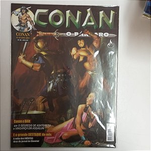 Gibi Conan Nº 42 - Conan o Barbaro Autor Conan e Belit em o Segredo de Ashtoret e Vingança em Asgalum [usado]