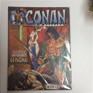 Gibi Conan Nº 12 - Conan o Barbaro Autor Edição de Aniversario [usado]