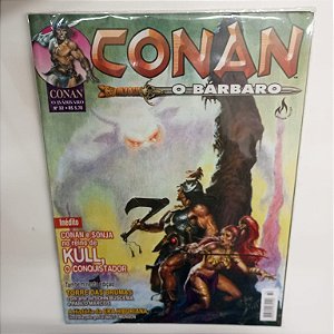 Gibi Conan Nº 32 - Conan o Barbaro Autor Conan e Sonja no Reino de Kull , o Conquistador [usado]