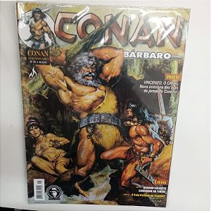 Gibi Conan Nº 45 - Conan o Barbaro Autor Vicenzoo Cruel ,nova Aventura das Tiras de Jornal do Cimerio [usado]