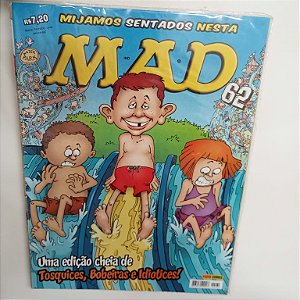 Gibi Mad Nº 62 Autor Uma Edição Cheia de Tosquices , Bobeiras e Idiotices [usado]