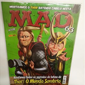 Gibi Mad Nº 63 Autor Revelamos Todos os Segredos da Beleza de Thor; o Mundo Sombrio [usado]