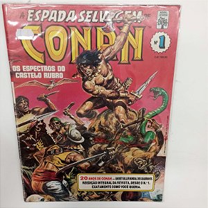 Gibi Conan Nº 1 - a Espada Selvagem de Conan Autor os Espectros do Castelo de Rubro [usado]