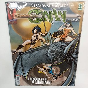 Gibi Conan Nº 198 - a Espada Selvagem de Conan Autor o Demonio Alado de Shadizar (2001) [usado]