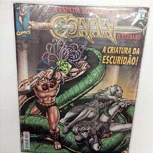 Gibi Conan Nº 199 - a Espada Selvagem de Conan Autor a Criatura da Escuridão (2001) [usado]