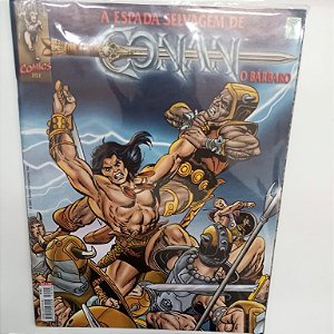 Gibi Conan Nº 202 - a Espada Selvagem de Conan Autor Comics 202 (2001) [usado]