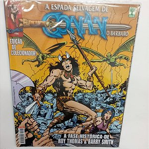 Gibi Conan Nº 196 - a Espada Selvagem de Conan Autor Comics 196 (2001) [usado]