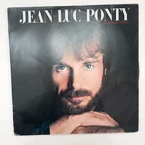Disco de Vinil Jean-luc Ponty - Individual Choice Interprete Jean-luc Ponty (1984) [usado]