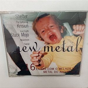 Cd New Metal - 16 Faixas com o Melhor do Metal. do Ano 2000 Interprete Varios [usado]