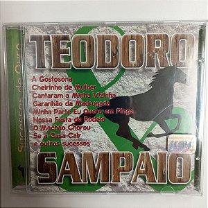 Cd Teodoro e Sampaio - Sucessos de Ouro Interprete Teodoro e Sampaio (2000) [usado]