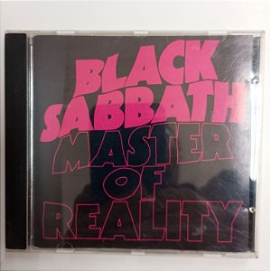 Cd Black Sabbath - Master Of Reality Interprete Black Sabbath (2016) [usado]