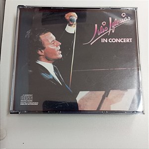 Cd Julio Iglesias In Concert - Box com Dois Cds Interprete Julio Iglesias (1983) [usado]