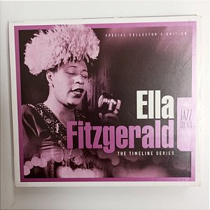 Cd Ella Fitzgerald - The Time Line Series - Box com Tres Cds Interprete Ella Fitzgerald [usado]