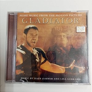 Cd Gladiador - Trilha Sonora Original Interprete Hans Zimmer e Outros (2001) [usado]
