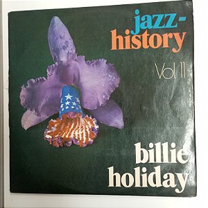 Disco de Vinil Billy Holiday - Jazz History Vol.11 Album com Dois Discos Interprete Billy Holiday (1973) [usado]