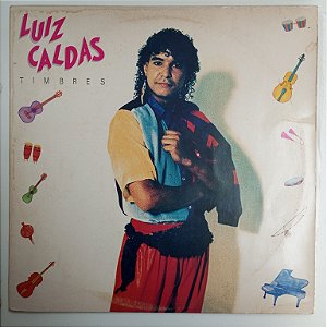 Disco de Vinil Luiz Caldas - Timbres Interprete Luiz Caldas (1989) [usado]
