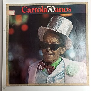 Disco de Vinil Cartola - 70 Anos Interprete Cartola (1979) [usado]