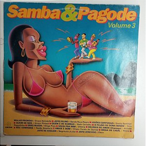 Disco de Vinil Samba e Pagode Vol.3 Interprete Varios (1993) [usado]