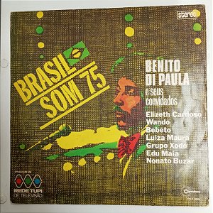 Disco de Vinil Brasil Som 75 - Benito Di Paula e seus Convidados Interprete Benito Di Paula e Convidados (1975) [usado]