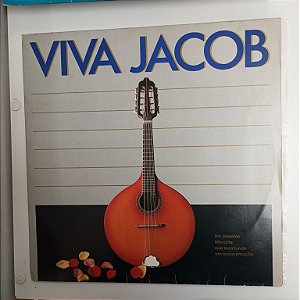 Disco de Vinil Viva Jacob Interprete Jacob do Bandolim (1986) [usado]