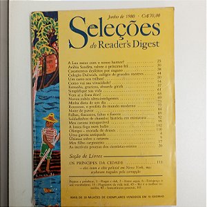 Revista Rev Ista Reader´s Digest Seleções Junho 80 Autor Revista Seleções (1980) [usado]
