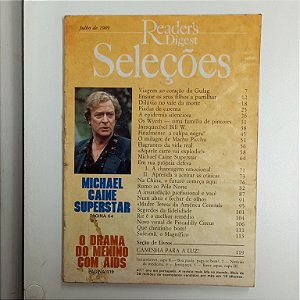 Revista Revista Reader´s Seleções Julho 89 Autor Revista Seleções (1989) [usado]