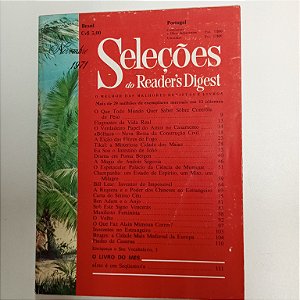 Revista Revista Reader´s Digest Seleções Novembro 71 Autor Revista Seleções (1971) [usado]