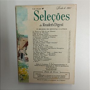 Revista Revista Reader´s Digest Seleções Junho 63 Autor Revista Seleções (1963) [usado]