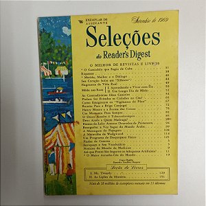 Revista Revista Reader´s Digest Seleções Setembro 69 Autor Revista Seleções (1969) [usado]
