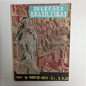 Revista Seleções Brasileiras - Março 54 Autor Março/54 - Seleções (1954) [usado]