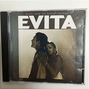 Cd Evita - Music From The Motion Picture Interprete Madonna / Antonio Banderas / Jonathan Pryce / Jimmy Nail (1996) [usado]
