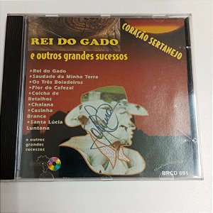 Cd Coração Sertanejo - Rei do Gado e Outros Sucessos Interprete Varios [usado]