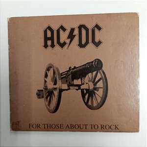 Cd Ac/dc - For Those About To Rock Interprete Ac/dc [usado]