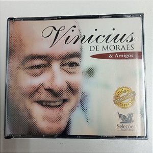 Cd Vinicius de Moraes e Amigos Box com com Cinco Cds Interprete Vinicius de Moraes e Convidados [usado]