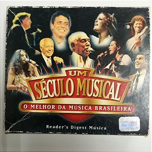 Cd um Século Musical - o Melhor da Música Brasileira /box com Cinco Cds Interprete Varios [usado]
