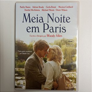 Dvd Meia Noite em Paris Editora Woody Allen [usado]