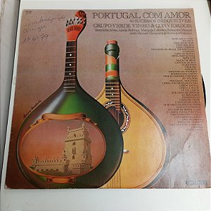 Disco de Vinil Portugal com Amor Interprete Grupo Verde e Vinho e Convidados (1978) [usado]
