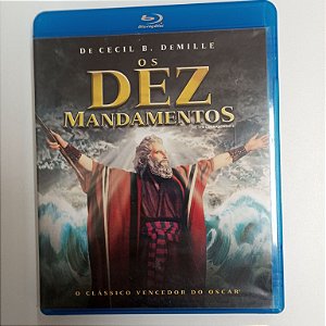 Dvd os Dez Mandamentos - Box com Dois Discos Blu-ray Disc Editora Cecil B. Demille [usado]