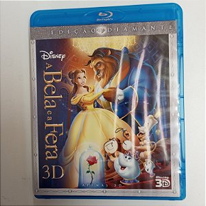 Dvd a Bela e a Fera Blu-ray Disc Editora Disney [usado]