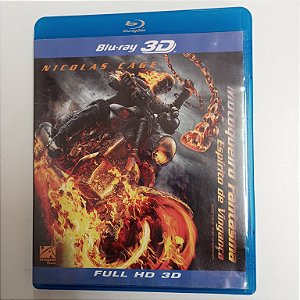 Dvd Motoqueiro Fantasma - Espirito de Vingança Blu-ray Disc Editora Neveldawe Taylor [usado]