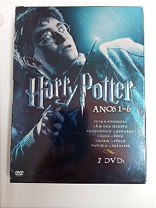 Dvd Harry Potter - Box com Sete Dvds Editora Davis Yates [usado]