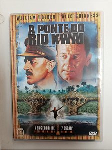 Dvd o Ponte do Rio Kwai Bolx com Dois Discos Editora Davis Lean [usado]