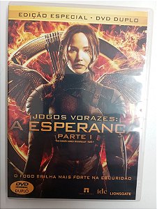 Dvd Jogos Vorazes; Esperança Box com Dois Dvds Editora Francis Lawrence [usado]