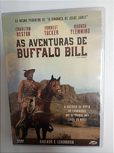 Dvd as Aventuras de Bufalo Bill Editora Jerry Hooper [usado]