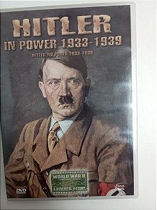 Dvd Hitler In Power 1933-1939 Editora [usado]
