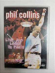 Dvd Phil Collins - Live And Loose In Paris Editora Rock Othman [usado]